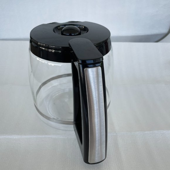 Cuisinart Glass Carafe 14 Cup Coffee Maker Black Replacement Pot - Picture 2 of 6
